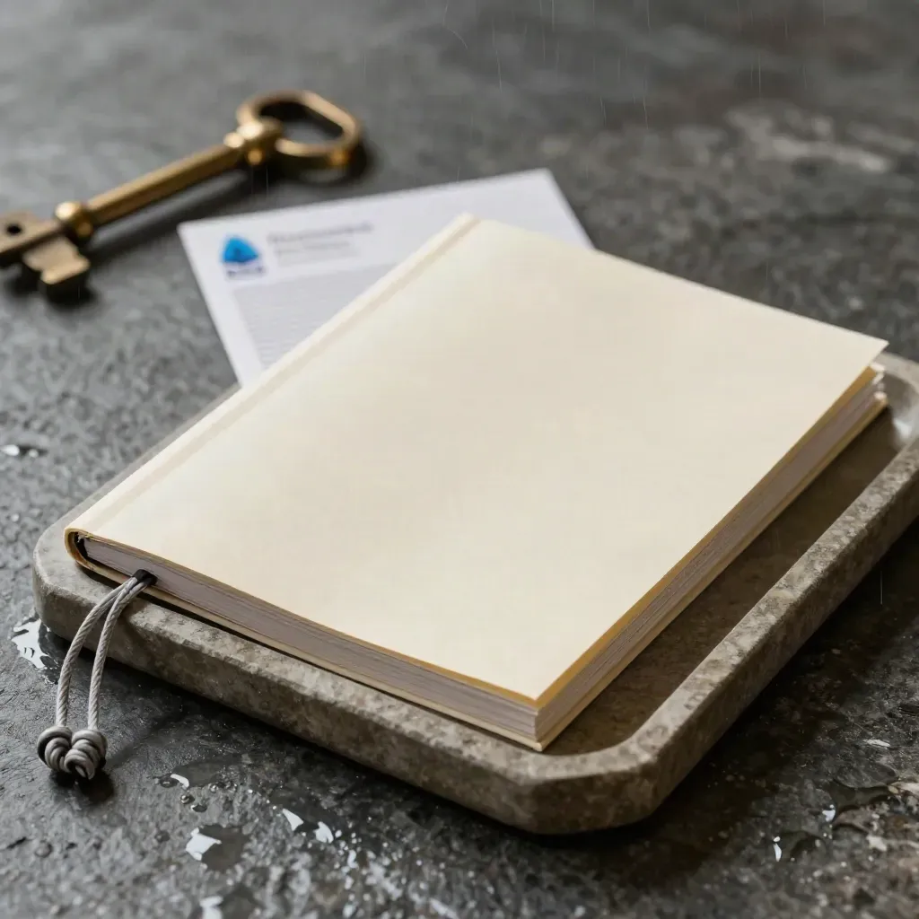 Libretto crema sui diritti TV della Serie A in una tasca di pietra bagnata